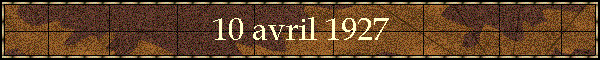 10 avril 1927