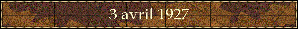 3 avril 1927